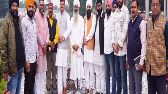 अयोध्या: संघ कार्यालय में मनाया गया गुरु तेगबहादुरजी का बलिदान दिवस