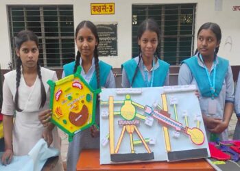 अयोध्या: आरबी अकादमी इंटर कॉलेज धूमधाम से मनाया गया बाल दिवस