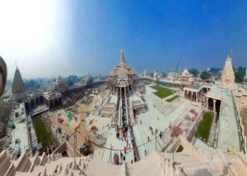अयोध्या के राम मंदिर में ऐतिहासिक ध्वजारोहण की तैयारी तेज
