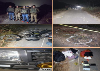 बुलंदशहर में पुलिस से मुठभेड़ में ढेर हुआ कुख्यात इनामी बदमाश, पुलिसकर्मी घायल