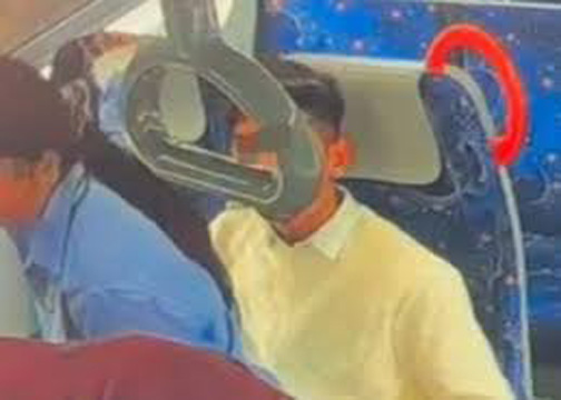 Ghaziabad : नमो भारत ट्रेन में ‘अश्लील हरकत’ का वीडियो वायरल, युवक-युवती पर मामला दर्ज, ट्रेन ऑपरेटर बर्खास्त