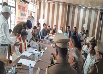 रुदौली में डीएम, एसएसपी व विधायक ने समाधान दिवस में सुनी फरियादियों की शिकायत; 232 शिकायतों मे मात्र 7 का निस्तारण