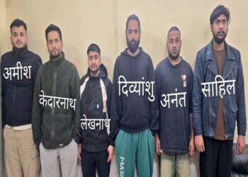 नोएडा: स्कूलों को थ्रेट ईमेल भेजने, सट्टेबाजी में लिप्त गिरोह के छह सदस्य को STF ने पकड़ा