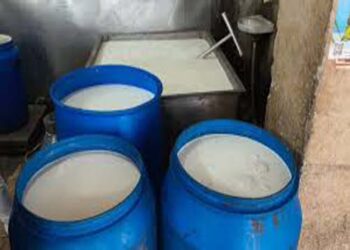 सहारनपुर में डेरी पर छापेमारी में दो हजार लीटर मिलावटी दूध जब्त