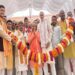 अयोध्या में 51 किलो की माला पहनाकर भाजपा जिलाध्यक्ष, एवं नामित सभासदों का हुआ स्वागत