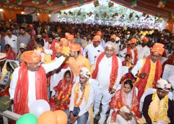 कामाख्या धाम महोत्सव का भव्य आगाज: 1100 कन्या पूजन संग 238 जोड़ों का सामूहिक विवाह, लोकसंस्कृति का दिखा अद्भुत संगम