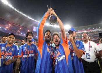 भारत ने तीसरी बार टी20 विश्व कप जीतकर इतिहास रचा