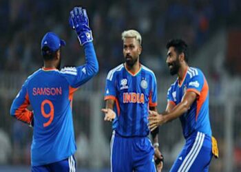 संकटमोचक संजू की पारी के दम पर वेस्टइंडीज को हराकर भारत सेमीफाइनल में