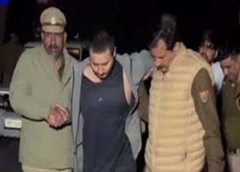 मुजफ्फरनगर: बदमाश विक्की त्यागी का बेटा और उसका साथी पुलिस मुठभेड़ के बाद गिरफ्तार