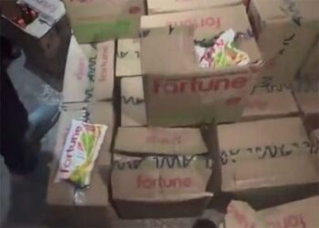 अयोध्या में फॉर्चून रिफाइंड के नाम पर डुप्लीकेट तेल का बड़ा खेल उजागर, 500 से अधिक पेटियां बरामद