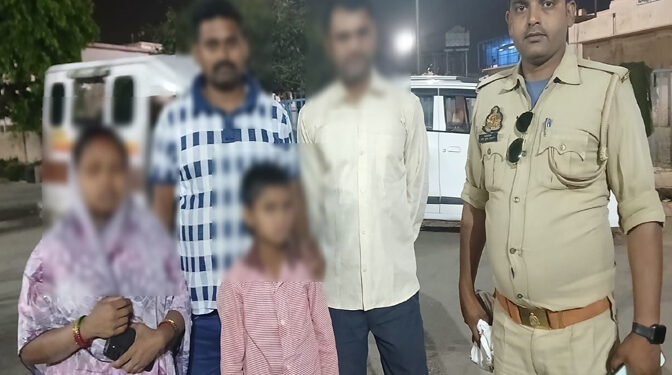 अयोध्या: तारून पुलिस की तत्परता, 4 घंटे में 13 वर्षीय गुमशुदा बालक सकुशल बरामद