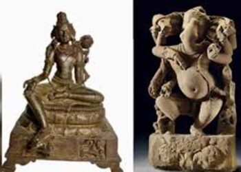 तस्कर गिरोहों से बरामद करीब 1.4 करोड़ डॉलर मूल्य की 650 से अधिक प्राचीन वस्तुएं अमेरिका ने भारत को किया वापस