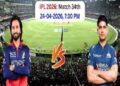 RCB vs GT, IPL 2026: बल्लेबाजी में बेहतर प्रदर्शन करने की कोशिश करेंगे आरसीबी और गुजरात टाइटंस