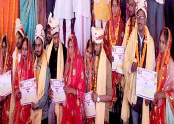 अयोध्या में अंतरराष्ट्रीय मजदूर दिवस पर श्रमिकों की 167 कन्या का हुआ सामूहिक विवाह, मिली 85 हजार की सहायता