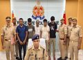 सोनभद्र : ऑनलाइन अश्लील वीडियो बनाकर ब्लैकमेलिंग गिरोह का खुलासा; गिरोह के पांच सदस्य गिरफ्तार