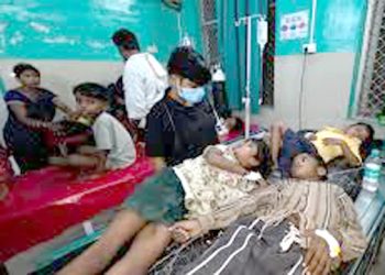 कन्नौज में प्रसाद खाने से 62 लोग बीमार