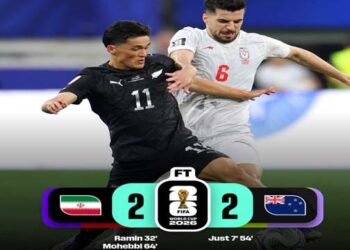 iran vs new zealand: Iran ने न्यूजीलैंड के साथ 2-2 से ड्रॉ खेलकर विश्व कप की शुरुआत