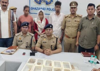 गाजियाबाद: चार करोड़ रुपये मूल्य के आभूषण चुराने के लिए दोस्तों को दी पार्टी, आरोपी गिरफ्तार