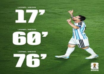 Lionel Messi की पहली विश्व कप हैट्रिक, अर्जेंटीना ने अल्जीरिया को 3 . 0 से हराया