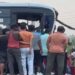 कासगंज में मथुरा बरेली हाइवे पर राजस्थान लोक परिवहन व उत्तर प्रदेश परिवहन की बसों की भिड़ंत; ;राजस्थान के दो श्रद्धालुओं की मौत