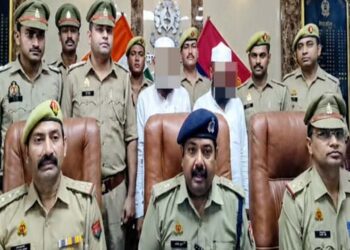 मेरठ में फर्जी जनसेवा केंद्र चलाने और संदिग्ध लेनदेन करने के आरोप में दो व्यक्ति गिरफ्तार