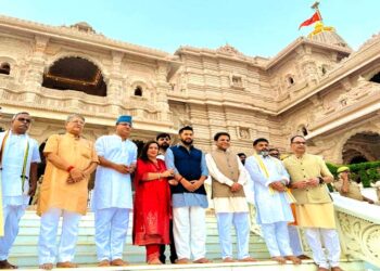 नेपाल के पूर्व उपप्रधानमंत्री रबी लामिछाने ने किए रामलला के दर्शन, भारत-नेपाल संबंधों को बताया आस्था और संस्कृति का अटूट बंधन