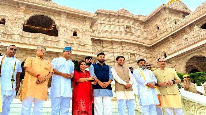 नेपाल के पूर्व उपप्रधानमंत्री रबी लामिछाने ने किए रामलला के दर्शन, भारत-नेपाल संबंधों को बताया आस्था और संस्कृति का अटूट बंधन