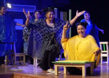 ‘तोत्तो-चान’ की भावपूर्ण प्रस्तुति के साथ समाप्त हुई अयोध्या की चार दिवसीय थिएटर कार्यशाला
