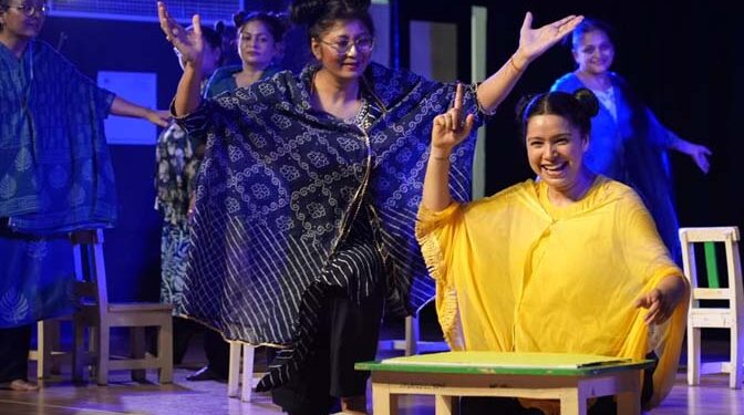 ‘तोत्तो-चान’ की भावपूर्ण प्रस्तुति के साथ समाप्त हुई अयोध्या की चार दिवसीय थिएटर कार्यशाला