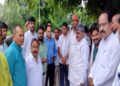 Ayodhya: रुदौली में बाढ़ प्रभावित गांवों में पहुंचे विधायक, एसडीएम व तहसीलदार के साथ कैथी माझां और महगुपुरवा का किया निरीक्षण