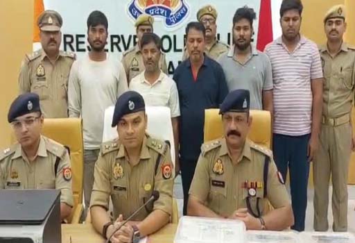 सोनभद्र: फर्जी खनिज परिवहन परमिट तैयार करने वाले गिरोह के पांच सदस्य गिरफ्तार
