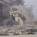 US airstrikes में ईरान के चाबहार बंदरगाह का एक टावर ढहता दिखा