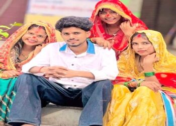 अमरोहा में तीन सगी बहनों ने एक ही कैमरामैन दोस्त से की शादी, वीडियो हुआ वायरल, कानून से बचने के लिया U-Turn?