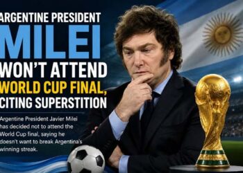Argentine President’s Superstitions: विश्व कप फाइनल देखने नहीं जाएंगे, जैकेट उतारी और गोल!