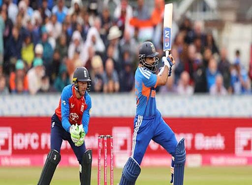भारत और इंग्लैंड के बीच पहला T20 बारिश के कारण रद्द, अय्यर और अभिषेक के अर्धशतकों से भारत ने बनाये थे सात विकेट पर 189 रन
