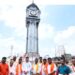 Ayodhya का चौक घंटाघर, लाल चौक की तर्ज पर लाइटो से सजेगा!? महापौर ने पूर्व उप सभापति राजेश गौड़ के साथ नारियल फोड़कर किया शुभारंभ