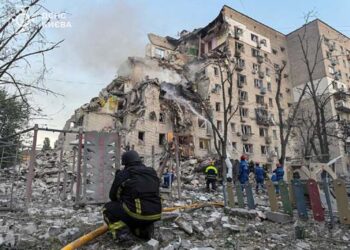 Russia’s Kyiv पर बैलिस्टिक एवं क्रूज मिसाइलों तथा ड्रोन से हमला, 11 लोगों की मौत, इमारतों को भारी नुकसान
