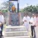 अयोध्या: मेरे मित्र साकेत महाविद्यालय के पूर्व अध्यक्ष ठाकुर प्रसाद वर्मा की 20 वीं पुण्य तिथि, प्रतिमा पर पुष्पंजलि अर्पित करते हुए किया याद