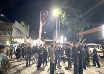 अयोध्या: रुदौली में अकीदत और गमगीन माहौल में निकला चेहल्लुम का पारंपरिक जुलूस, ‘या हुसैन’ की सदाओं से गूंज उठा नगर